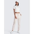 thumbnail image 4 of Pantalones CRZ YOGA Deportivos de Tobillo Estirables 27" Blancos XL, 4 of 5