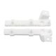 thumbnail image 1 of Front right and front left bumper bracket compatible with Mitsubishi Lancer (Except EVO) 2008-2017 6400F549 6400F550, 1 of 5