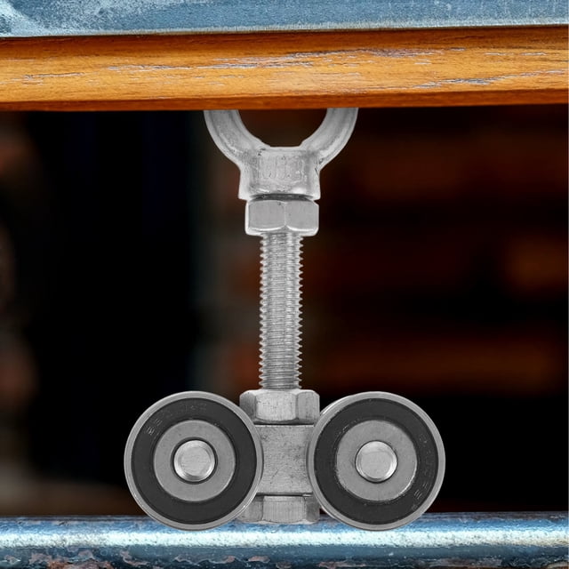 HOOWIFFY Sliding Door Roller For Smooth Operation Heavy Duty Steel Trolley Assembly For Garage Doors 1Pack