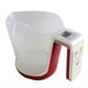 thumbnail image 1 of Báscula Electrónica Doméstica con Vaso Medidor Desmontable de 1000 Ml/5 Kg para Preparar Leche en Polvo, Color Rojo, 1 of 6