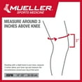 Mueller Self Adjusting Knee Stabilizer, Black, One Size Fits Most