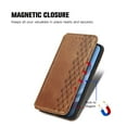 thumbnail image 5 of for Google Pixel 9 Pro XL Wallet Case, Men's Retro Premium Business PU Leather Classic Magnetic Closure Flip Case with Card Holder [RFID Blocking] Folio Kickstand Shockproof Phone Cover,Brown, 5 of 9