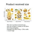 thumbnail image 3 of Special Offer! Dwarf Elderly Window Sticker Sunflower Flower Window Sticker Glass Sticker Self Adhesive Wall Sticker PVC, 3 of 6