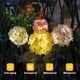 thumbnail image 3 of Luces solares de flores decorativas para exteriores, luces solares de crisantemo impermeables para exteriores, 3 of 5
