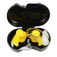 thumbnail image 3 of Tapones para Los Oídos para Natación perfecl Juego de Amarillo con Pinzas para La Nariz, 3 of 8