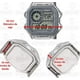 thumbnail image 4 of Reloj Casio Ae1200 Metal Mapa Mundial Full Correa Plateado Bisel Plateado Fondo Gris, 4 of 7