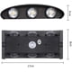 thumbnail image 5 of Aplique de pared LED para interior de 6 W (blanco cálido), moderno, de aluminio, resistente al agua IP65, para exteriores, foco de luz vertical para sala de estar, dormitorio, pasillo, escalera, pasil, 5 of 5
