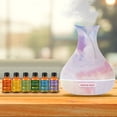 thumbnail image 2 of Tie Dyed Unique Ultrasonic Aromatherapy Mist Diffuser Humidifier With Essential Oil Gift Set, 2 of 3