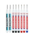 thumbnail image 1 of 4/8Pcs/Set Woodworking Long Head Markers Pen Bathroom Decoration Multi-purpose Waterproof Deep Hole Marker Pens Tools Set, 1 of 5