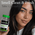 thumbnail image 6 of BodyBreeze Internal Deodorant Supplement – Full Body Deodorizer for Gut Health, Skin Health, Detox & Digestion Support – Natural Odor Control Chlorophyll Pills for Head-to-Toe Freshness | 30 Capsules, 6 of 16