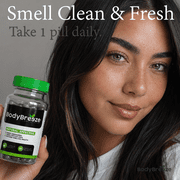 BodyBreeze Internal Deodorant Supplement – Full Body Deodorizer for Gut Health, Skin Health, Detox & Digestion Support – Natural Odor Control Chlorophyll Pills for Head-to-Toe Freshness | 30 Capsules