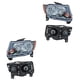 thumbnail image 1 of Par de Faros Compass 2014 A 2017 Jeep Fondo negro TYC ., 1 of 4