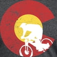 thumbnail image 3 of CafePress - Mountain Bike Colorado Mens Tri Blend T Shirt - Mens Tri-blend T-Shirt, 3 of 4