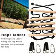 thumbnail image 3 of SPRING PARK Swing Set Rope Ladder for Kids - Exercise Climbing Rope Ladder Swing Equipment, 3 of 7