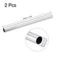 thumbnail image 2 of Uxcell 22mm OD 18mm Inner Dia 250mm Length 6063 Aluminum Round Tube 2 Pack, 2 of 5