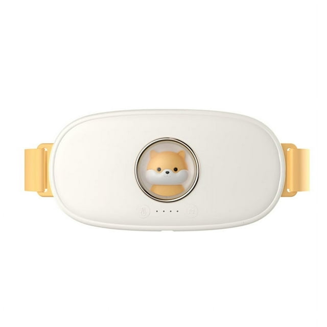 MENSTRUAL RELIEF Warming Massage Belt 4 Gear Adjustable Pain Reduce Vibrating Hot Compress With Intelligent Thermostats And 5 Vibration Modes, Fast Heat For Back Waist
