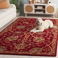 thumbnail image 3 of Safavieh Heritage Tanner Oriental Wool Area Rug, Red, 6' x 9', 3 of 12