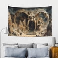 thumbnail image 5 of Gaeub Ancient Skull Cave Landscape Print Tapestry Wall Hanging(60x40 inches),Tapestry Home Decor,Wall Art for Living Room Bedroom Home Decor, 5 of 8