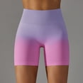 thumbnail image 6 of HomeGardon Shorts for Women 2025 Yoga Shorts for Women Tummy Control High Waist Biker Shorts Exercise Workout Butt Lifting Tights Women's Short Pants Slim Fitted Workout Fade Color,S-XL, 6 of 7