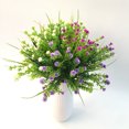 thumbnail image 3 of Coofit 2 Bunches Artificial Flower Lifelike Fake Plant Artificial Plant for Home, 3 of 7