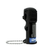 Mace Brand Triple Action Pocket Model Pepper Spray, 0.39 oz, 10 Feet Range, 3-in-1 Formula (OC, Tear Gas, UV Dye), Flip Top Safety Cap, Self Defense Pepper Spray for Women & Men - Black