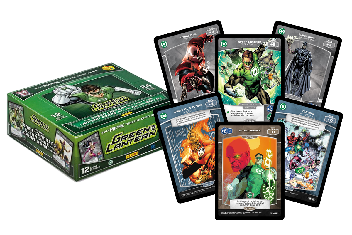 PANINI META X GREEN LANTERN RETAIL 24CT BOX