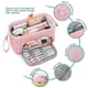 thumbnail image 3 of Large Pencil Cases for Girls Super Big Pencil Case for Women Zipper Smoothy Duarable School Pen Pouch Holder Duarable for Teenage Girls Boys Pink, 3 of 5