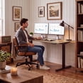 thumbnail image 6 of Homall 55" × 24" Electric Height Adjustable Standing Desk Home Office Computer Desk Memory Preset with T-Shaped Metal Bracket, Black&Wood, 6 of 8