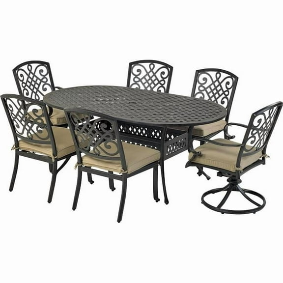 Patio Resort Lifestyles ODTWR7242-BT1 Bridgetown Dining Set - 7 Piece