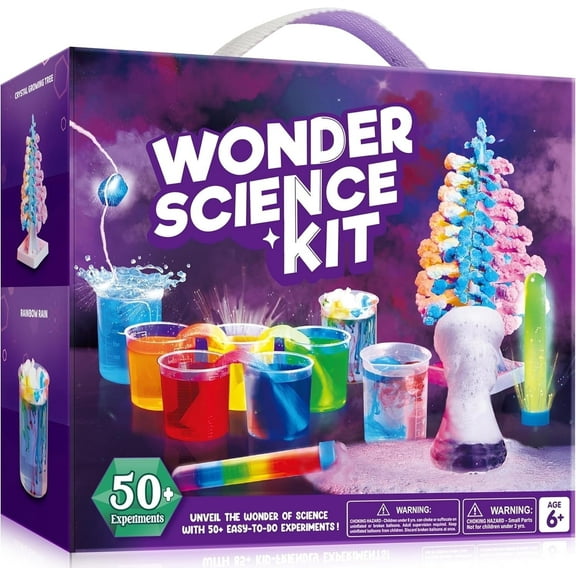 Joyfy Science Kits for Kids Age 8-12 STEM Educational Toys 50  Chemistry Experiments Learning Resources