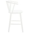 thumbnail image 6 of SAFAVIEH Blanchard Modern Counter Stool, White, Set of 2 (21.3 in. W x 20.2 in. D x 37.5 in. H), 6 of 12