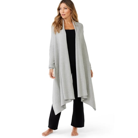 Sofia Jeans by Sofia Vergara Women's Open Front Blanket Cardigan