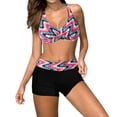 thumbnail image 1 of Womens Bathing Suits Two Piece Women Conservative Print Strappy Back Set Two Piece Swimsuits Swimdress Two Piece Bathing Suits for Women Two Piece Sets for Women, 1 of 8