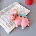 thumbnail image 2 of HTOOQ 3D Cartoon Case Compatible with AirPods 1&2, Super Cute Ass Pink Design with Keychain Kawaii Cool Fun Skin Soft Silicone Shockproof Protective Case Charging Box (Ass Pink, AirPods 1&2)--, 2 of 6