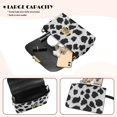 thumbnail image 4 of TSOVTHRID Classic Milk Cow Print Small Crossbody Bag Women's Crossbody Purse PU Leather Crossover Shoulder Bag Cross Body Handbags with Small Shoulder Purses, 4 of 7