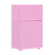thumbnail image 4 of Dollhouse Fridge Ornament in Pink Color Compatible with Mini House Furniture Durable 1Pcs, 4 of 5