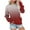 Wine, variant on Lindreshi Sweatshirt for Women Loose Fit Women's Fashion Printed T-Shirt Long Sleeves Blouse Round Neck Casual Tops Sweatshirt Hoodies