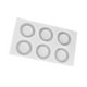 thumbnail image 1 of Kearding Molde de silicona para hornear pasteles, magdalenas y mousse de calidad alimentaria, fácil de limpiar, gelatina de aplicación amplia Herramientas y accesorios para hornear, 1 of 6