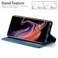 thumbnail image 4 of Dteck Case Compatible For Samsung Galaxy S10 5G, Classical PU Leather Shockproof Wallet case [Stand Feature] with [ 3-Slots] ID&Credit Cards Pockets - Blue, 4 of 5