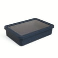 thumbnail image 3 of Thyme & Table 9" x 13" Silicone Baking Dish & Lid Set - Atlantic Blue, 3 of 12