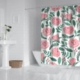 thumbnail image 3 of Waterproof Pioneer Shower Curtain 72x84 Inch Polyester Unique Cute Floral Shower Curtain for Bathroom Hotel Home Decor with 12 Plastic Hooks, 3 of 5