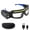 Blue with Storage Case, variant on LED Rechargeable Headlight Glasses, 1000 Lumens 5 Modes, USB Waterproof Light Up Eyewear for Running Camping Fishing Cycling Night Work