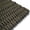 Olive Drab, variant on Handwoven Rope Door Mat Rug - Red - LARGE ( 21" X 46" )