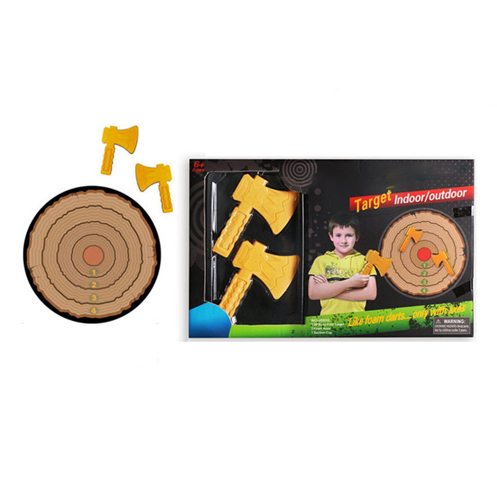 Foam Axe Throwing Target Set Indoor Outdoor Fun Family Party Sports Games Gifts 