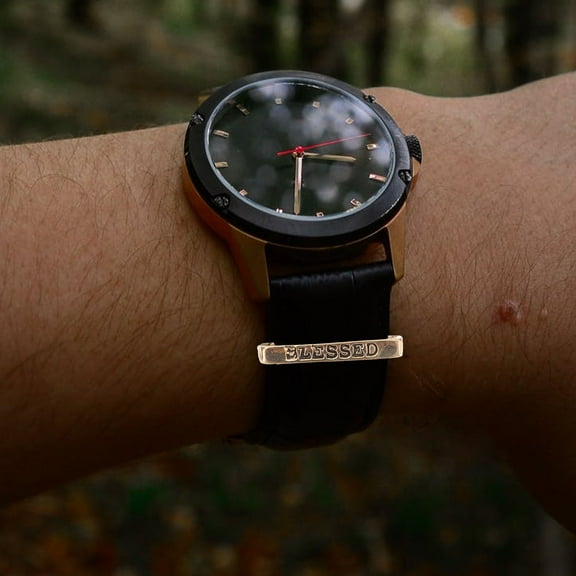 COMPUKAS 5 Pcs Decorative Watch Band Charms Strap Rings Adornments