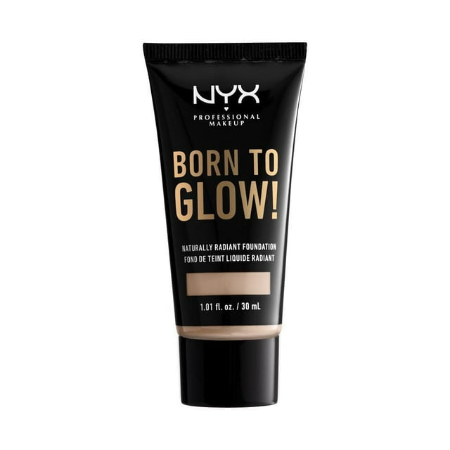 NYX Professional Makeup Born to Glow! Fond de Teint Éclat, Light, 30 mL