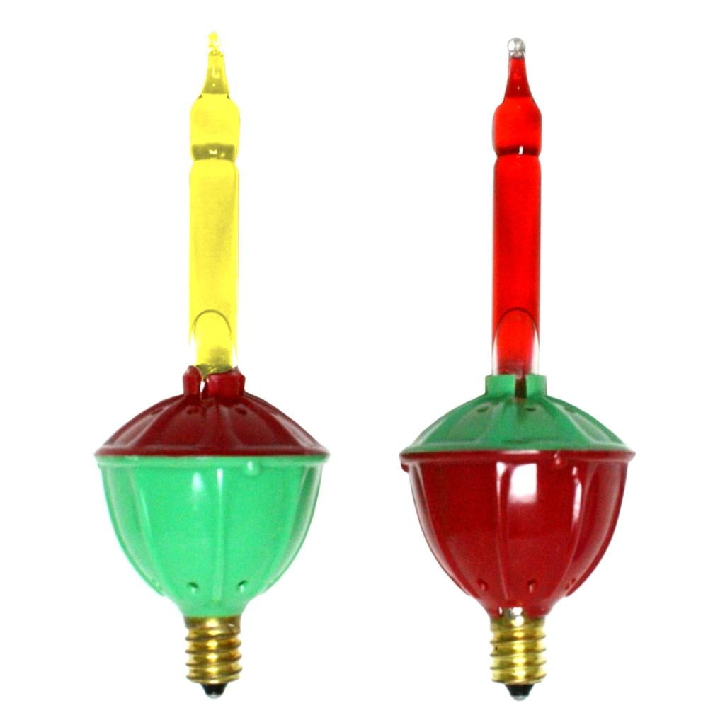 Replacement Bulbs Christmas Lights Vintage Bubble Light Replacements 2 Crafts Non-working bulbs
