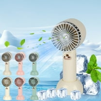 XGFHYJEH Hand Held Fan, Mini Fan Handheld, Hand Held Fan Rechargeable, Portable Folding Hand Held Cooling Fan