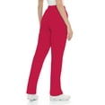 thumbnail image 4 of Landau Essentials Relaxed Fit 2-Pocket Elastic Scrub Pants for Women 8320, 4 of 6