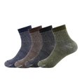 thumbnail image 1 of Calcetines Caudblor de lana merino para hombre, senderismo, térmicos, cálidos, paquete de 4, 1 of 6